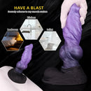 9.76in Monster Silicone Knot Ultra Soft Dildo For Men G Spot Stimulator