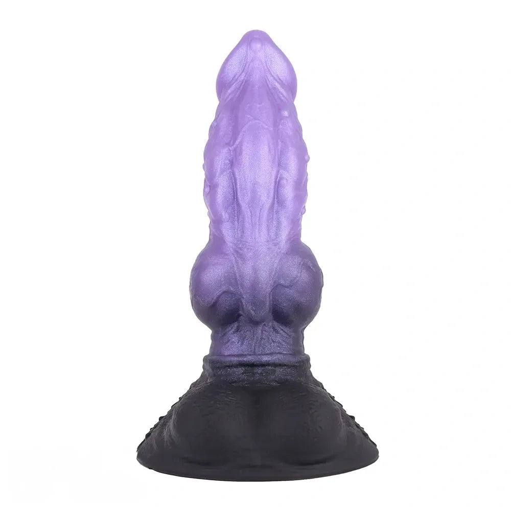 9.76in Monster Silicone Knot Ultra Soft Dildo For Men G Spot Stimulator
