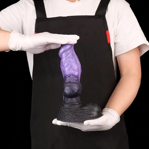 9.76in Monster Silicone Knot Ultra Soft Dildo For Men G Spot Stimulator