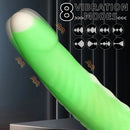 9.84in Big Smart Heating Thrusting Vibrating Remote Automatic Dildo