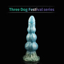 9.84in Knot Design Silicone Soft Big Silicone Large Thick Suction Cup Dildo