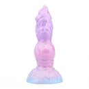 9.84in Squeeze Inflatable Alien Penis Animal Dog Dildo For Intimacy Game