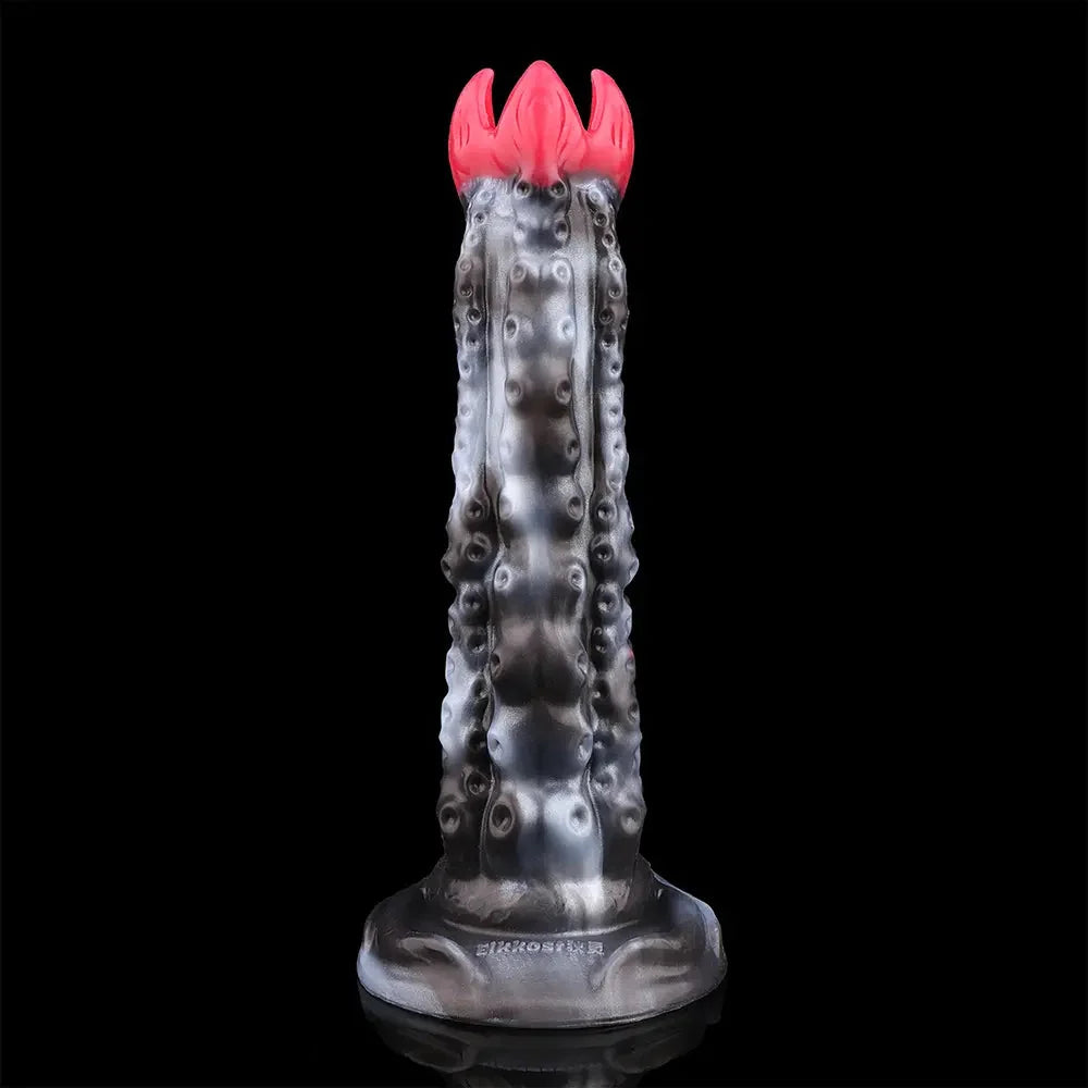 9.92in Tentacle Ovipositor Egg Laying Inflatable Dildo For Adult Masturbation