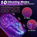 Strap On Monster Riding Vibrator Clit Stimulator