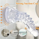 9in Monster Big Clear Dragon Suction Cup Dildo For Female Pleasure