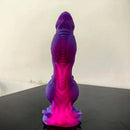 9in Soft Monster Silicone Big Spiked Odd Dildo Prostate Massager For Women