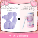 Pinch Dog Pressure Sucking Vibrator plus AV Stick Set