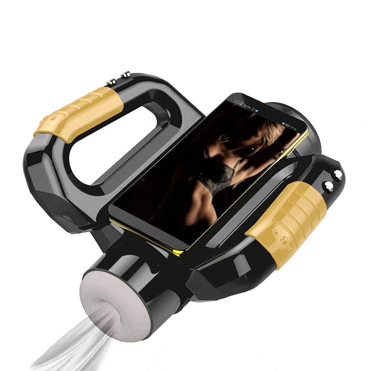Hercules Grip Telescopic Rotating Male Masturbator