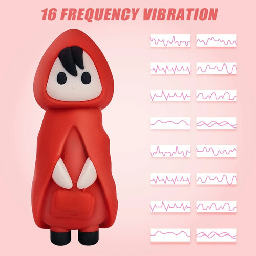 Little Red Riding Hood Christmas Orgasm Egg Vibrating Clitoris Nipples Stimulator