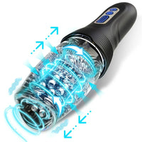 Gawk Gawk 3000 PRO Male Rose Thrusting Rotating And Vibrating Oral Sex Male Masturbator
