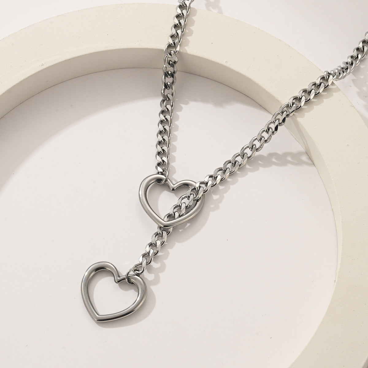 Heart O-ring Slip Chain