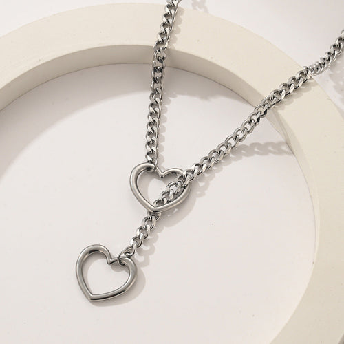 Heart O-ring Slip Chain