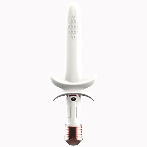 Sword - shaped Vibrating Clitoral G Spot Stimulator