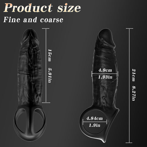 Male Penis Ring Extension Sleeve App Control