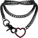 Heart Loop Slip Chain Choker