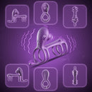 Morgana Silicone Vibrating Penis Rings