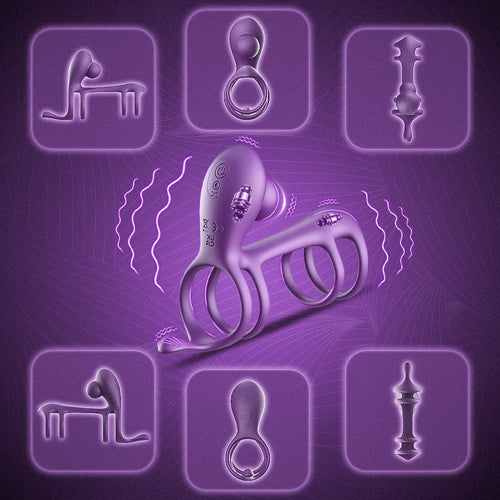 Morgana Silicone Vibrating Penis Rings