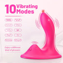 Dual Vibration Cushion Wearable Clitoral G Spot Vibrator