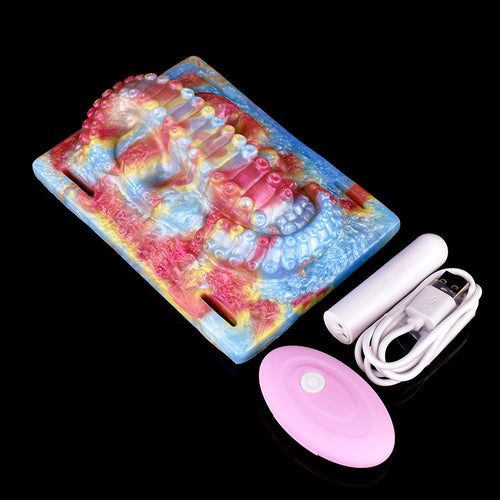Octopus Touching sex grinder Riding Vibrator