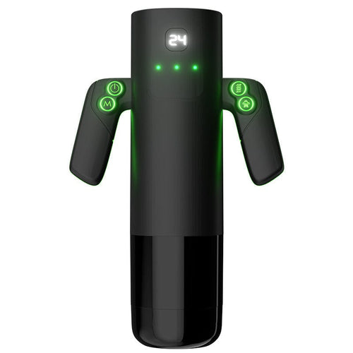 Handle - Controlled Male Masturbator 9 - frequency telescopic movement Sucking Vibration