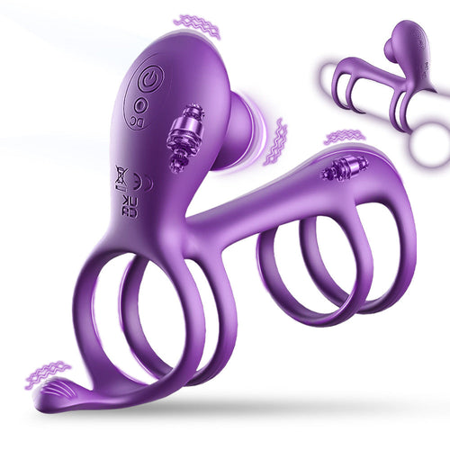 Morgana Silicone Vibrating Penis Rings