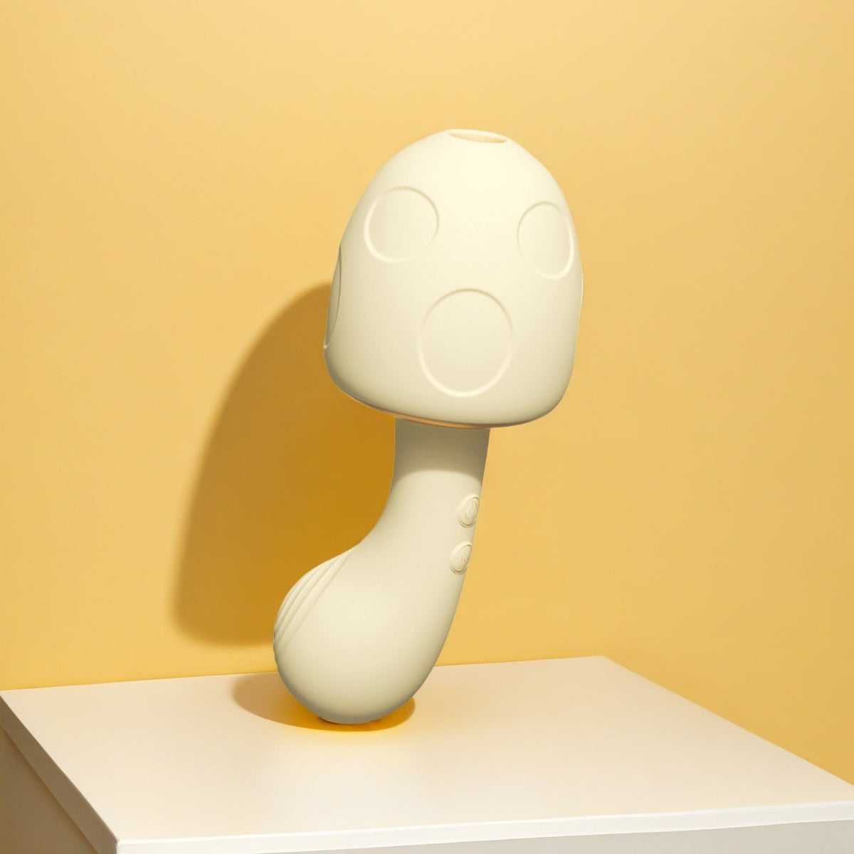 Mushroom - shaped Sonic Sucking Heating Clitoral G-spot Vibrator