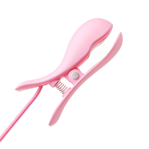 BDSM Electric Shock Nipple Clamp Breast Massager