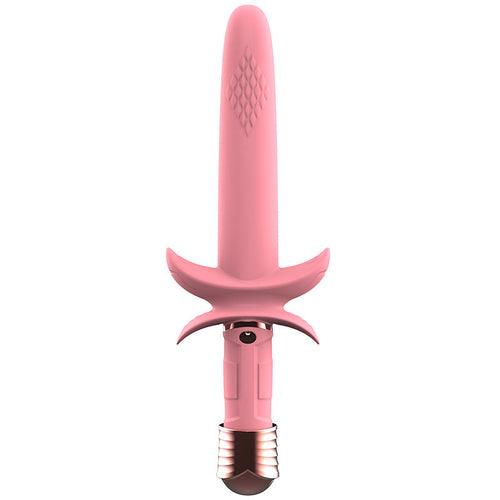 Sword - shaped Vibrating Clitoral G Spot Stimulator