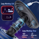 Upgraded Thrusting Sit And Ride Anal G Spot Double Vibrator With Remote