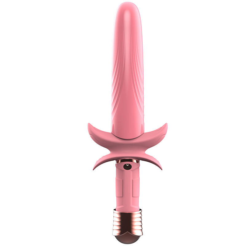 Sword - shaped Vibrating Clitoral G Spot Stimulator