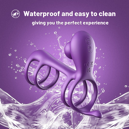 Morgana Silicone Vibrating Penis Rings