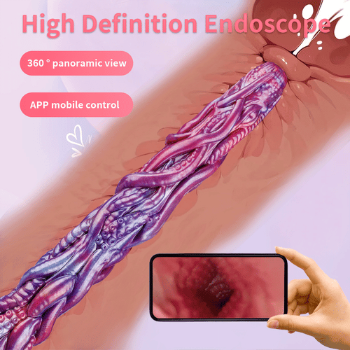 Octopus Smart Endoscopic / Squirting Monster Dildo Anal Plug