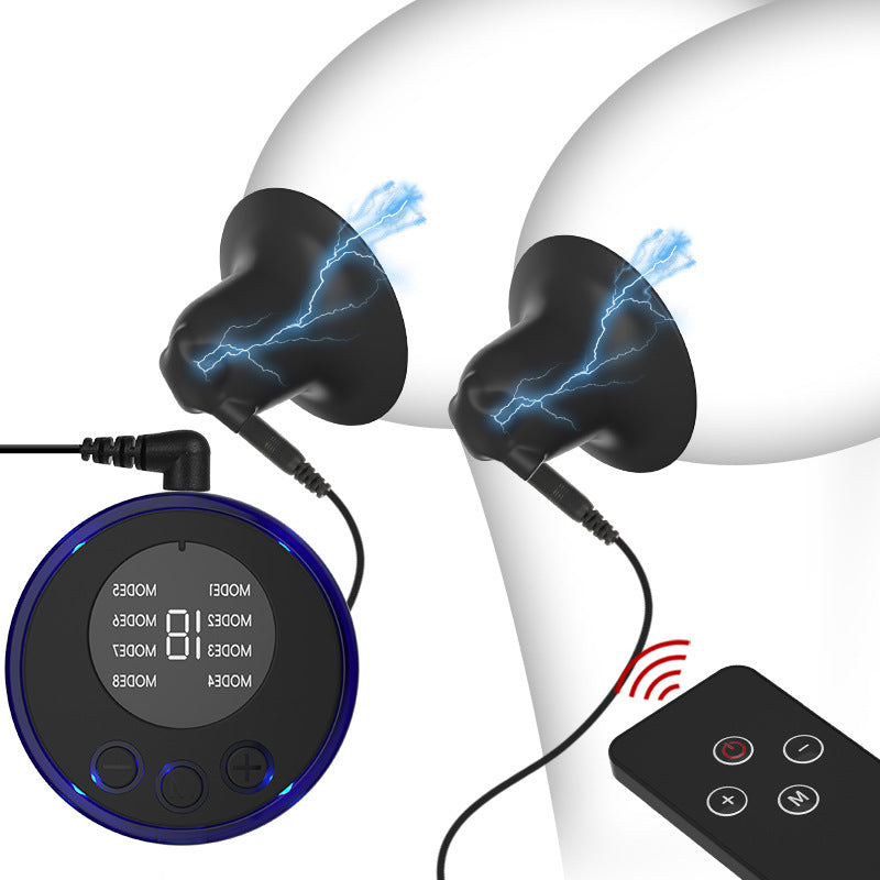 Electric Shock Nipple Clamps Toys With Remote Control