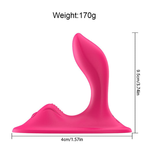 Dual Vibration Cushion Wearable Clitoral G Spot Vibrator