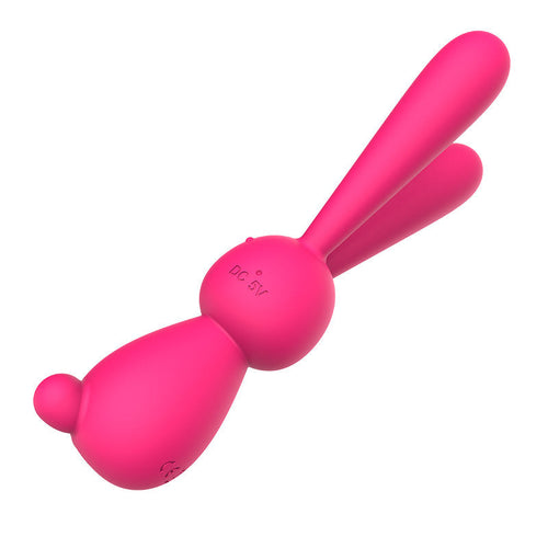 Long-eared Rabbit Silicone G-spot Vibrator