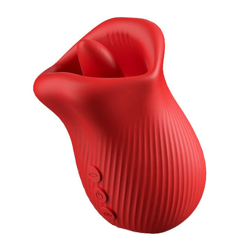 Omysky Rose Muncher - Mouth Biting Tongue Licker Clitoral Vibrator