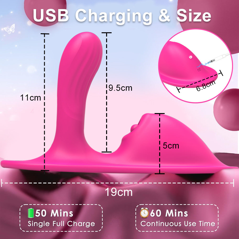 APP-Controlled Riding G-Spot Vibrator