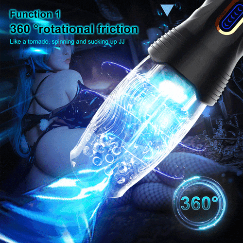 Gawk Gawk 3000 PRO Male Rose Thrusting Rotating And Vibrating Oral Sex Male Masturbator
