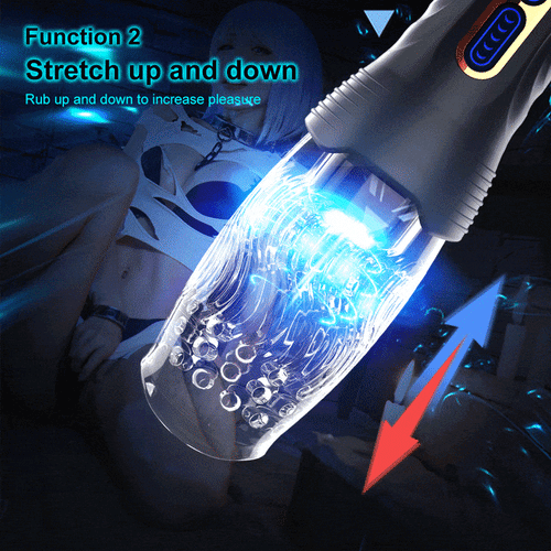 Gawk Gawk 3000 PRO Male Rose Thrusting Rotating And Vibrating Oral Sex Male Masturbator