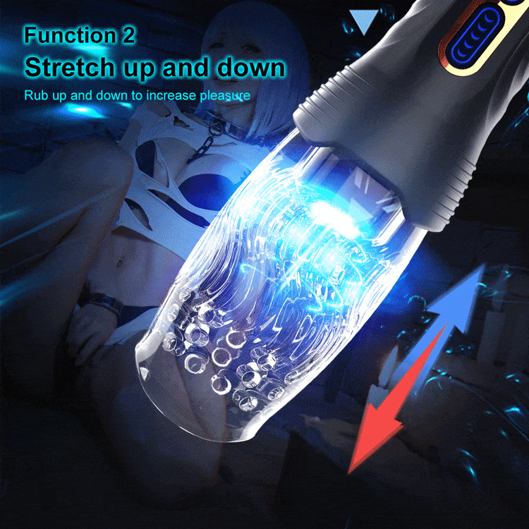 Gawk Gawk 3000 PRO Male Rose Thrusting Rotating And Vibrating Oral Sex Male Masturbator