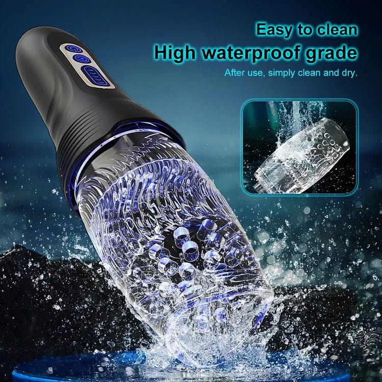 Gawk Gawk 3000 PRO Male Rose Thrusting Rotating And Vibrating Oral Sex Male Masturbator