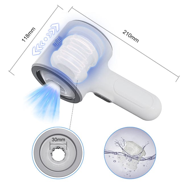 Frequency Telescopic Handheld Male Masturbator