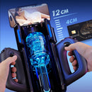 Thrusting Cannon King Sex Toy for Men with Liner Powered by Leten
