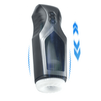 Thursting & Vibrating With Huge Visible Window Oral Male Masturbation