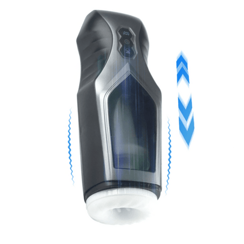 Thursting & Vibrating With Huge Visible Window Oral Male Masturbation