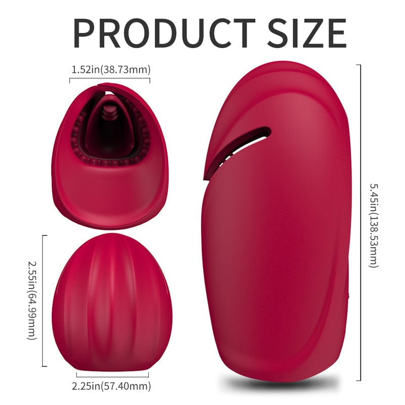 Warrior Training Cup Men Mini Tongue Licking Masturbation Cup