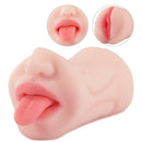 1.06Lb Pocket Pussy Realistic Mouth with 3D Teeth and Tongue male stroker