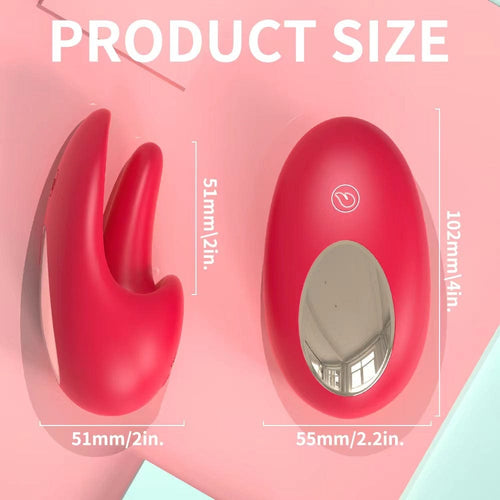 Tongue Shape Licking Nipples Clit Stimulation Vibrators For Women