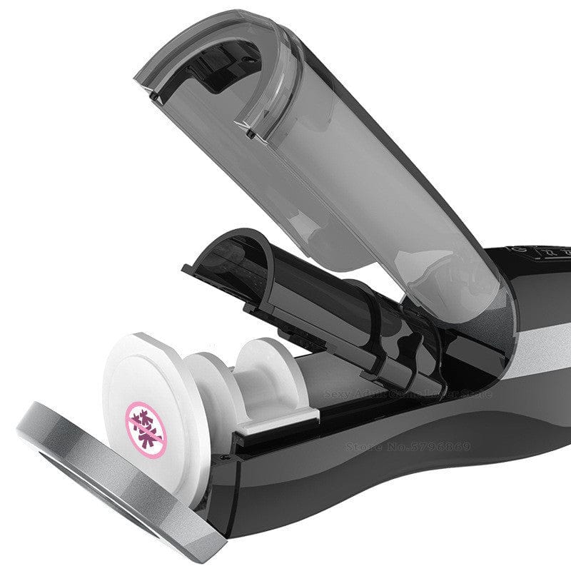 Heating Piston Electric Telescopic Full-automatic Male Masturbator