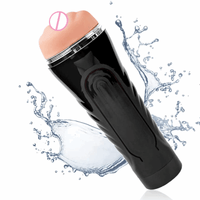 Electric aircraft cup men's manual pumping Hercules clip suction penis exerciser